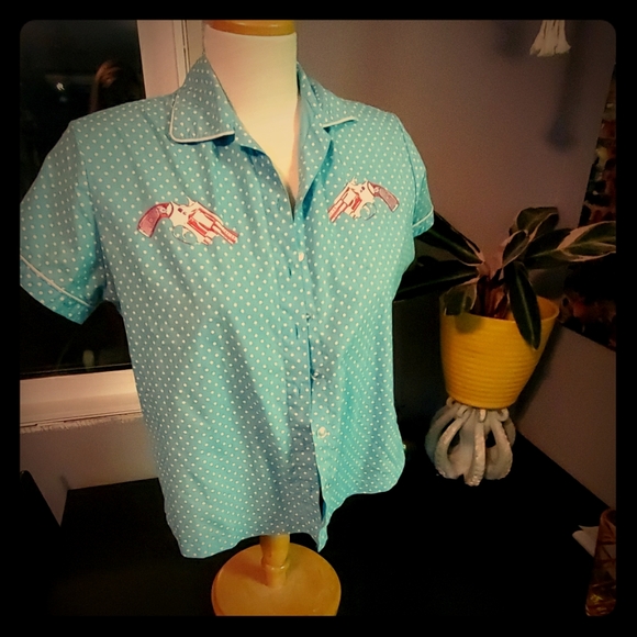 Vintage Pistol button up shirt